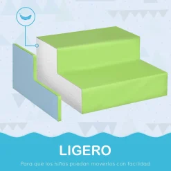 Set de 6 bloques de construcción Homcom psicomotricidad +1 año