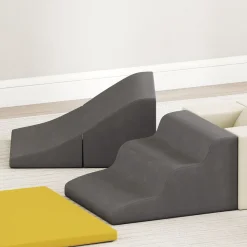 Set de 7 bloques de construcción Aiyaplay fundas terciopelo +5 meses