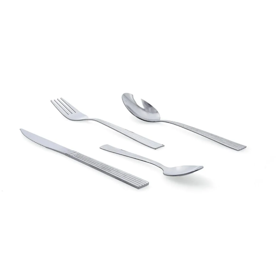 Set de 24 cubiertos Itaka Quid acero inox