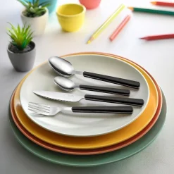 Set de 24 cubiertos Tonic Pradel mango remachado acero inoxidable