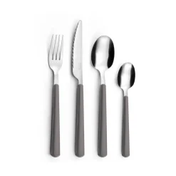 Set de 24 cubiertos Tonic Pradel mango remachado acero inoxidable