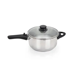 Set de 2 ollas rápidas Orbegozo HP 4566 acero inoxidable 4L/6L Ø22 cm