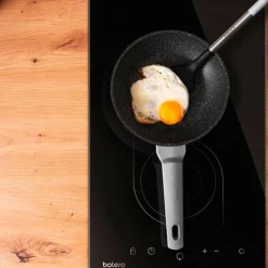 Set De 9 Utensilios De Cocina Cecotec Polka Exclusive Wood Rock Negro