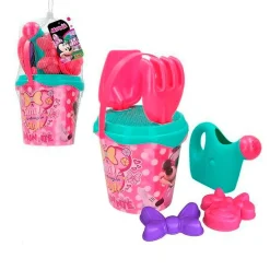 Set de cubo para playa Colorbaby con accesorios