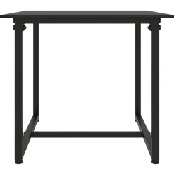 Set de jardín Anic 2 sillas + mesa auxiliar negro