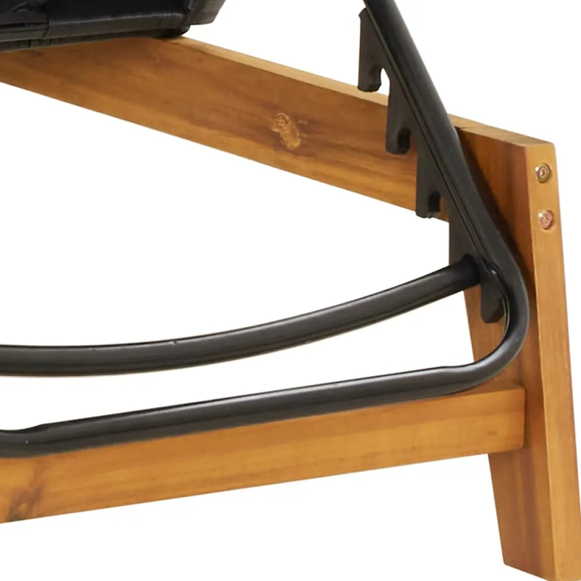 Set de jardín Prado 2 tumbonas + mesa auxiliar madera de acacia