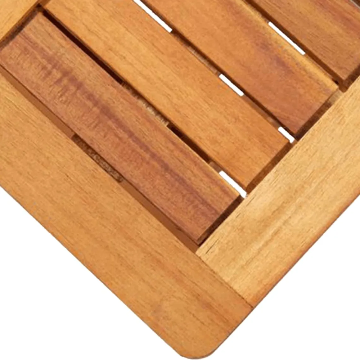 Set de jardín Prado 2 tumbonas + mesa auxiliar madera de acacia