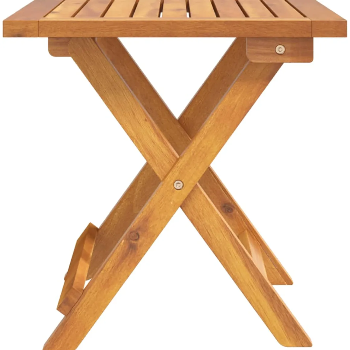 Set de jardín Prado 2 tumbonas + mesa auxiliar madera de acacia