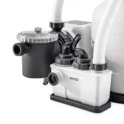Set de limpieza de piscinas Intex QX2600 depuradora + clorador piscinas hasta 56800L