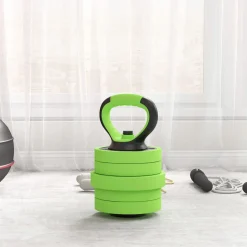 Set de mancuernas Bolu Sportnow 4 en 1 verde