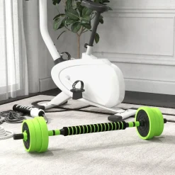 Set de mancuernas Bolu Sportnow 4 en 1 verde