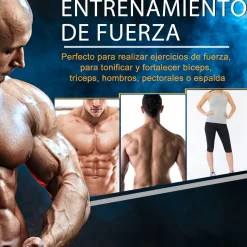 Set de mancuernas Homcom 2 en 1 20kg 8 discos + 2 barras rojo
