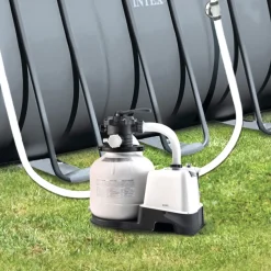 Set de piscina depuradora + clorador Intex QX1200 piscinas hasta 32000L
