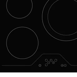 Set horno + vitrocerámica New Pol NVH3Z8P negro/inox