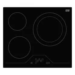 Set horno + vitrocerámica New Pol NVH3Z8P negro/inox