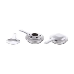 Set para asar Arbon Quid piedra + 2 quemadores mármol 33x15 cm