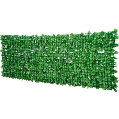 Seto artificial Outsunny en rollo verde claro 100x300 cm