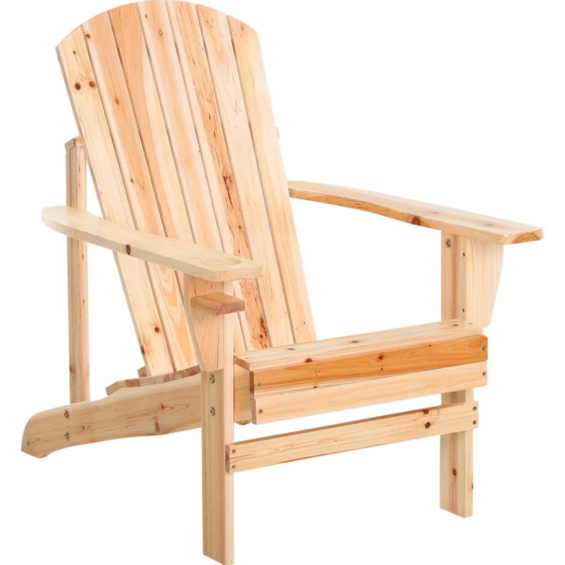 Silla Adirondack madera 93x72,5x97 cm