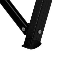Silla de camping Aktive reclinable negro 109x56x76 cm