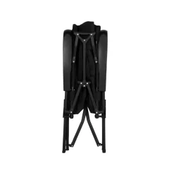Silla de camping Aktive reclinable negro 109x56x76 cm