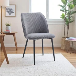 Silla de comedor Milán asiento acolchado 84x50x62 cm