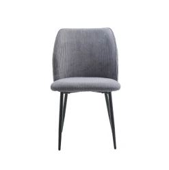 Silla de comedor Milán asiento acolchado 84x50x62 cm