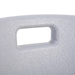 Silla de ducha antideslizante y regulable para baño WC 67,5-85,5 x 51 x 38,5 cm
