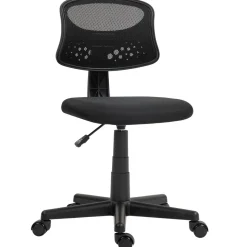 Silla de escritorio Arborea Homcom altura regulable 78-88x43x48 cm