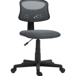 Silla de escritorio Arborea Homcom altura regulable 78-88x43x48 cm