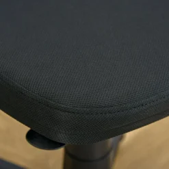 Silla de escritorio Ghel Vinsetto con altura regulable negro 77,5-89,5x43x48 cm