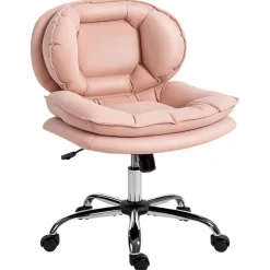 Silla de escritorio Izan Homcom altura regulable 83-93x62x65 cm