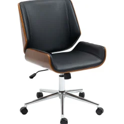 Silla de escritorio Romero Vinsetto altura regulable 82-92x65,5x51 cm negro