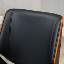 Silla de escritorio Romero Vinsetto altura regulable 82-92x65,5x51 cm negro
