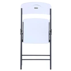 Silla de jardín Lifetime plegable blanco 84,5x47x48 cm