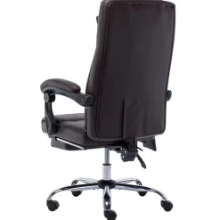 Silla de oficina Ammia función masaje reclinable 112-121x60x64 cm