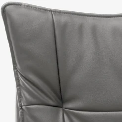 Silla de oficina Linna con reposapiés reclinable 113-120x64x68 cm
