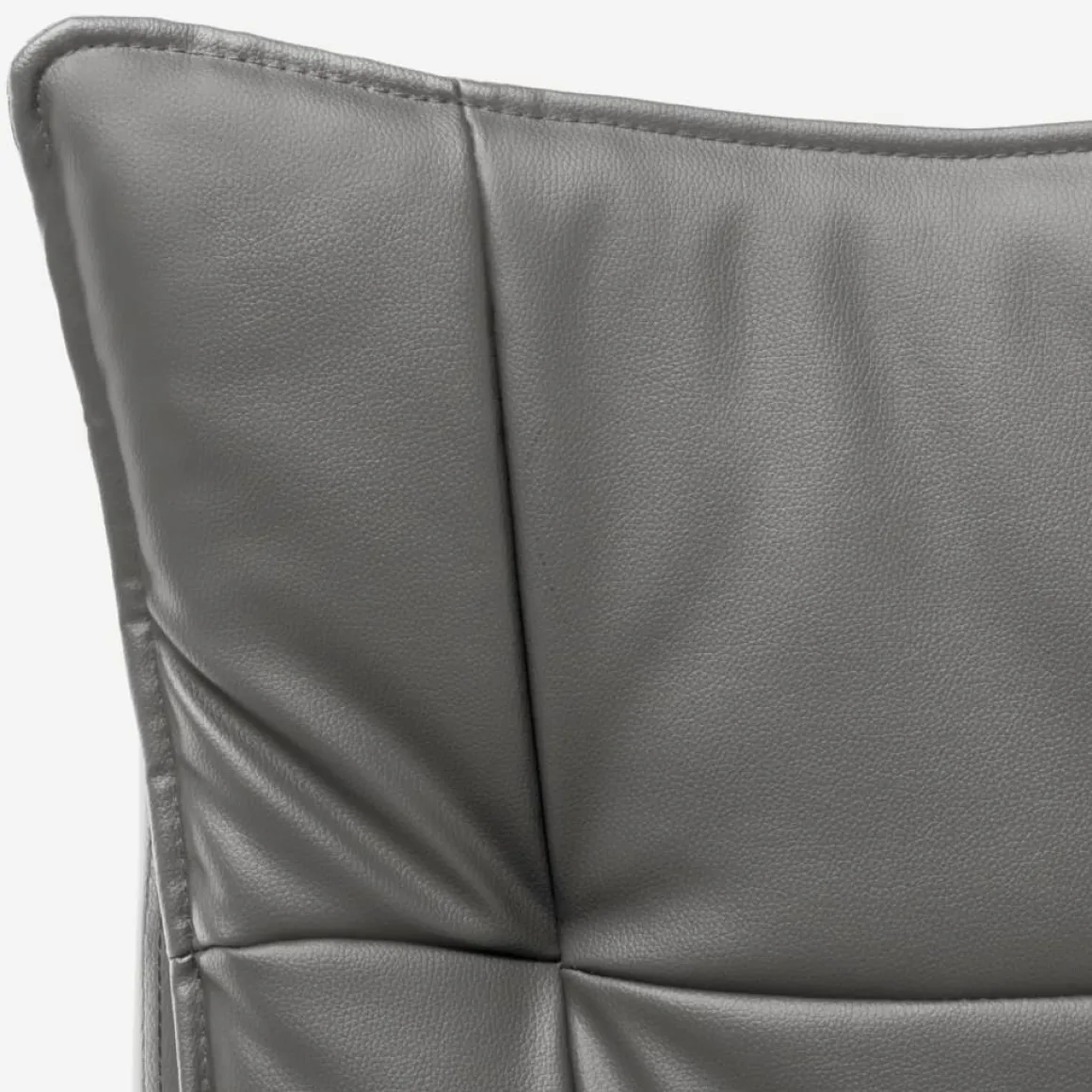 Silla de oficina Linna con reposapiés reclinable 113-120x64x68 cm