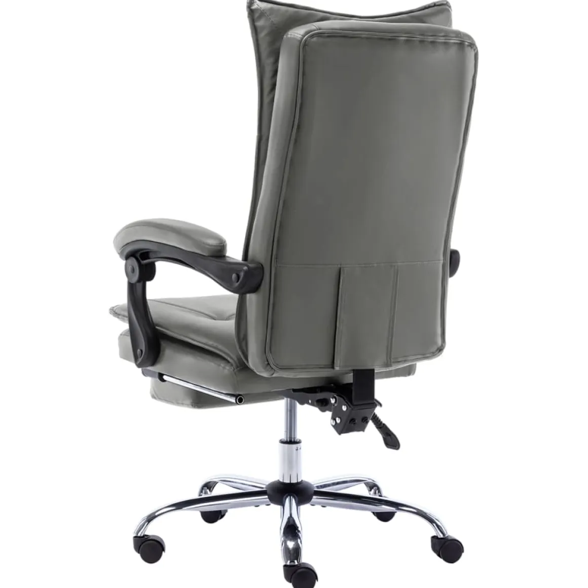 Silla de oficina Linna con reposapiés reclinable 113-120x64x68 cm