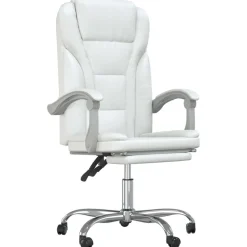 Silla de oficina Pulssar reclinable con reposapiés 112,5-122x63x56 cm