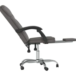 Silla de oficina Pulssar reclinable con reposapiés 112,5-122x63x56 cm