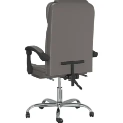 Silla de oficina Pulssar reclinable con reposapiés 112,5-122x63x56 cm