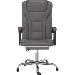 Silla de oficina Pulssar reclinable con reposapiés 112,5-122x63x56 cm