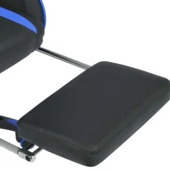 Silla de oficina Race altura regulable reclinable azul 126-136x70x71 cm