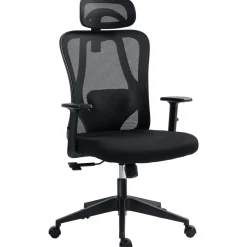Silla de oficina Rider Vinsetto altura regulable negro 117-127x67x64 cm