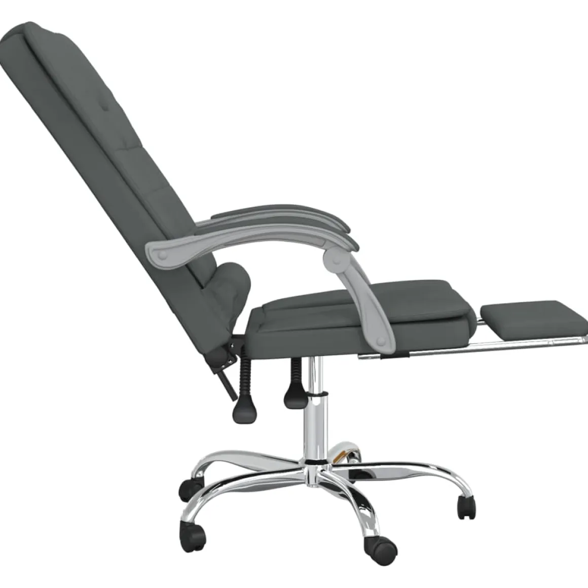 Silla de oficina Roca reclinable con altura ajustable 112,5-122x63x56 cm
