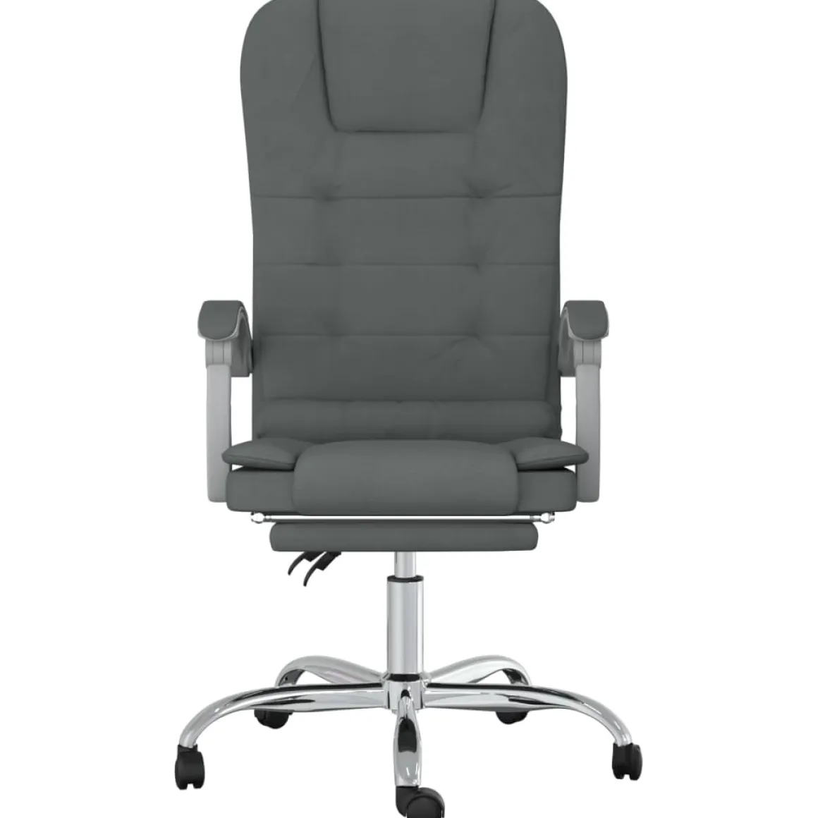 Silla de oficina Roca reclinable con altura ajustable 112,5-122x63x56 cm
