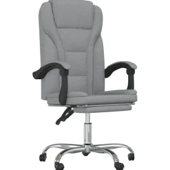 Silla de oficina Simos reclinable altura ajustable 112,5-122x63x56 cm
