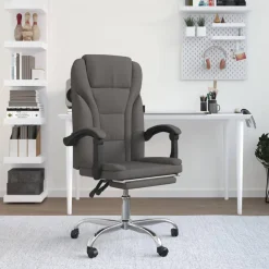Silla de oficina Simos reclinable altura ajustable 112,5-122x63x56 cm