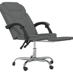 Silla de oficina Simos reclinable altura ajustable 112,5-122x63x56 cm
