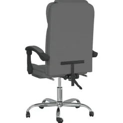 Silla de oficina Simos reclinable altura ajustable 112,5-122x63x56 cm